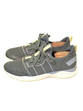 KURU Atom Women's Athletic Shoes Gray & Yellow US 9.5